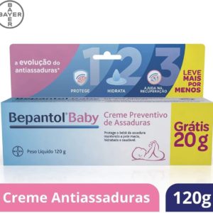 Bepantol Baby Creme Preventivo de Assaduras Para Bebês, 120G
