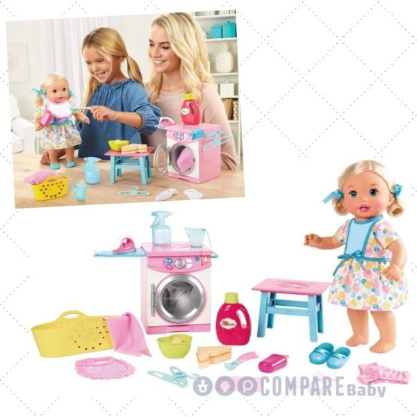 Little Mommy Hora De Comer E Lavar, Mattel