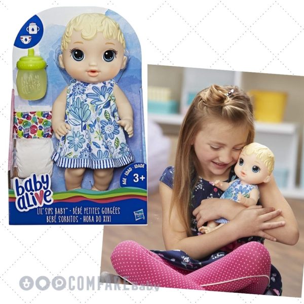 Boneca Baby Alive Hora do Xixi Hasbro Loira