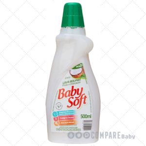 Baby Soft Lava Roupas Delicadas Coco, 500ml