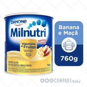 Composto Lácteo Milnutri Vitamina de Frutas Danone, 760g