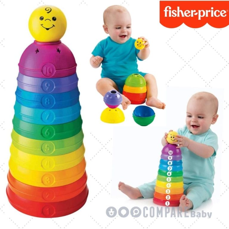 Potinhos Empilhar E Rolar Fisher Price Mattel Clube De Descontos Compare Baby