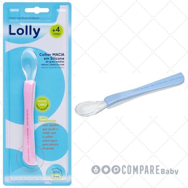 Colher Ponta Silicone Special, Lolly