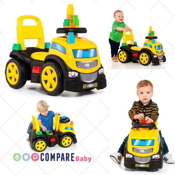 Veículo Para Bebê, Cardoso Toys, Blocks Truck, Com 10 Blocos