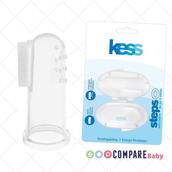 Escova Dental Massageadora para Bebês, Kess