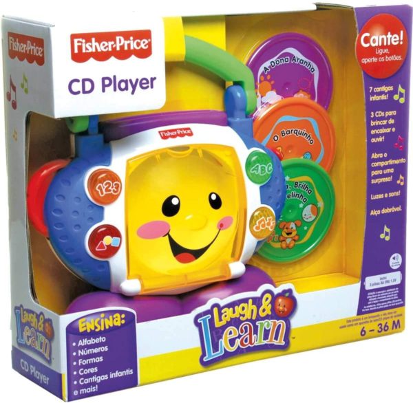 CD Player Aprender e Brincar, Fisher Price