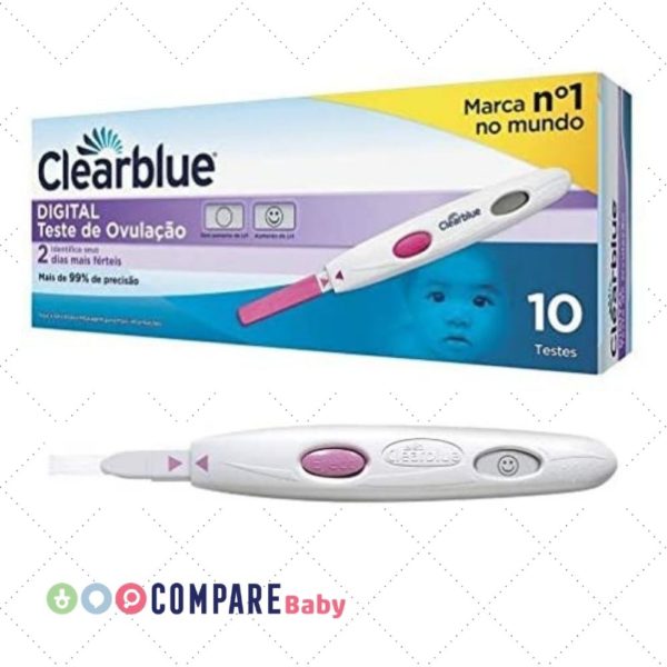 Teste de Ovulação Digital Clearblue - 10 unidades, Clearblue