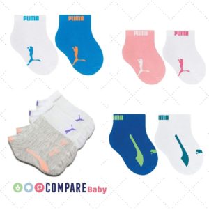 Kit Meia Puma Bebê, 2 pares