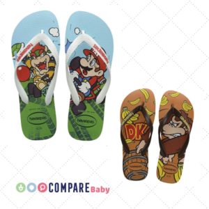 Chinelo Mario Bros, Havaianas, Criança