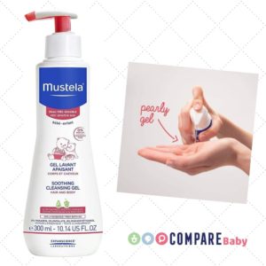 Sabonete Líquido sem Fragrância Calmante para Pele Muito Sensível e Sensibilizada, Mustela Bebê, 300 ml