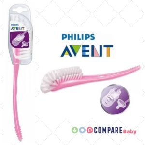 Escova para Mamadeiras e Bicos Rosa, Philips Avent