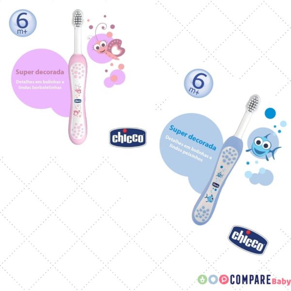 Escova de dentes (6M+) - Chicco