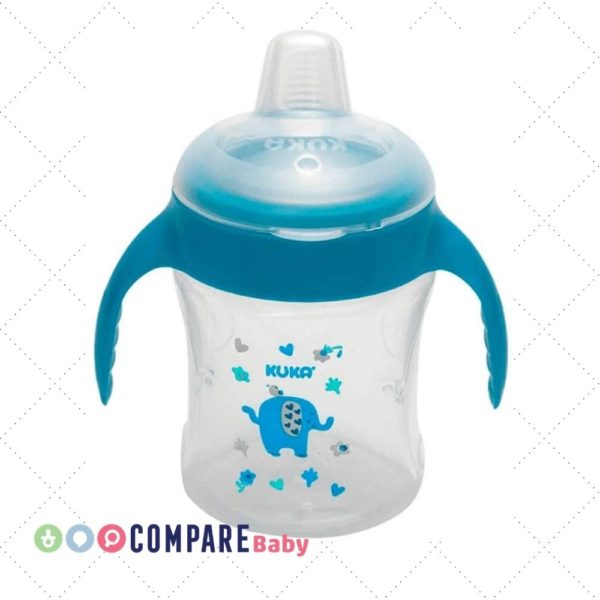 CANECA treinamento decorado fun 200ml menino, Kuka, AZUL