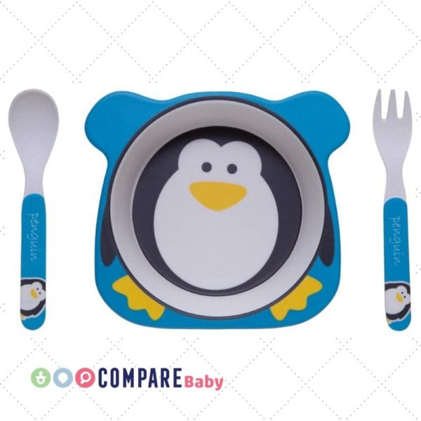 Kit Alimentação Pinguim Eco Girotondo Baby - 3 unidades