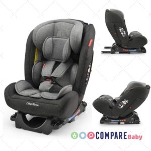 Cadeira Para Auto All-Stages Fix 2.0 Cinza, Fisher-Price ⁣