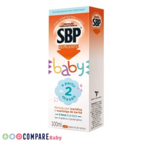 Repelente Corporal Infantil SBP Baby Spray, SBP