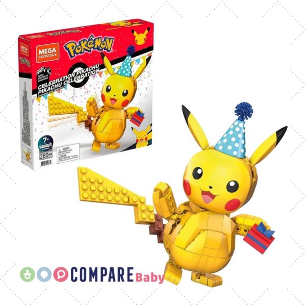 Mega Construx Wonder Builders Pokémon Aniversário Pikachu