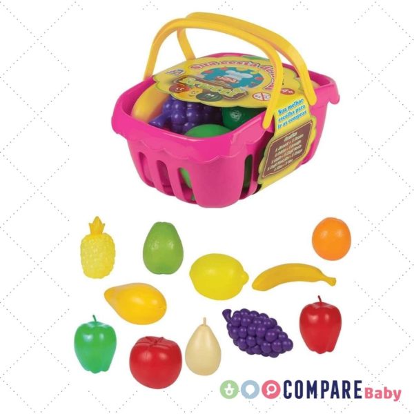 Brincando De Casinha Cesta De Frutas Braskit