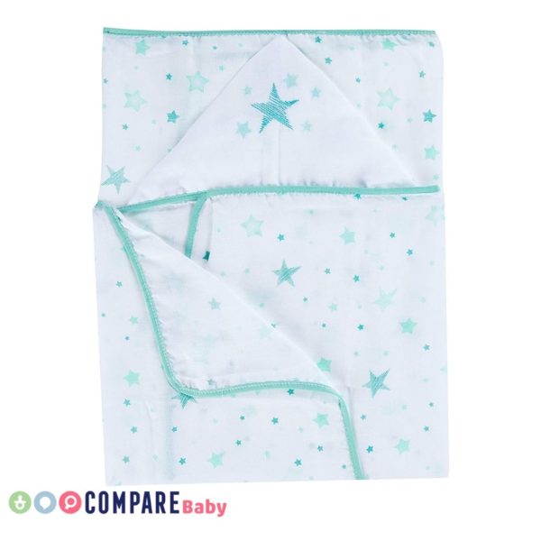 Toalha De Fralda Papi Soft Estampada Com Capuz Bordado 1, 10M X 90Cm