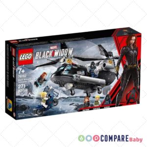 Lego Super Heroes Perseguição de Helicóptero de Black Wido 76162