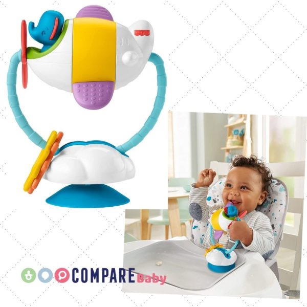 Avião de Atividades com Ventosa, Fisher Price