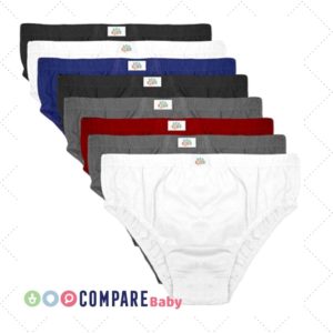 Kit 8 Peças Cueca Infantil Slip DCP Kids Algodão