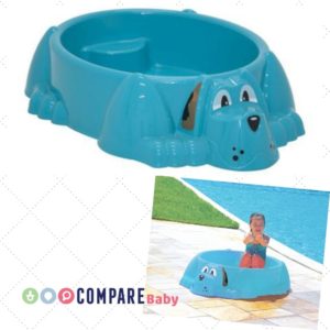 Piscina Infantil em Plástico Aquadog Tramontina Azul