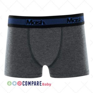 Cueca Boxer Algodão Infantil, Mash (P ao GG)