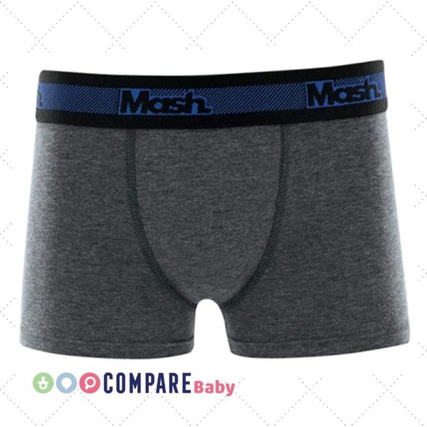 Cueca Boxer Algodão Infantil, Mash (P ao GG)