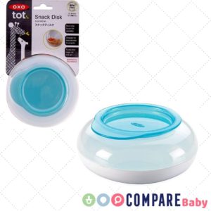 Pote Infantil para Lanche, Oxotot, Azul, 180 ml