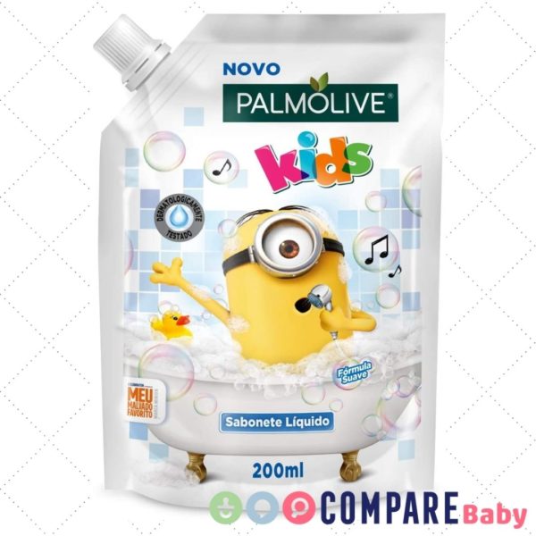 Sabonete Líquido Infantil Palmolive Kids Minions 200Ml Refil