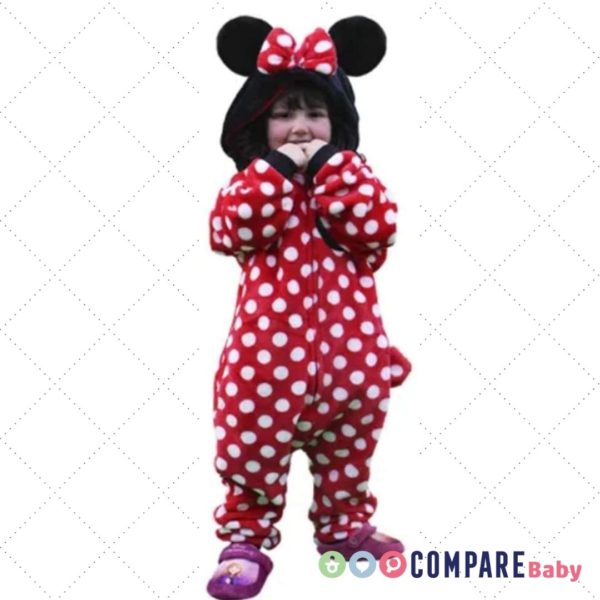 MACACÃO KIGURUMI INFANTIL DE 7 A 8 ANOS MINNIE