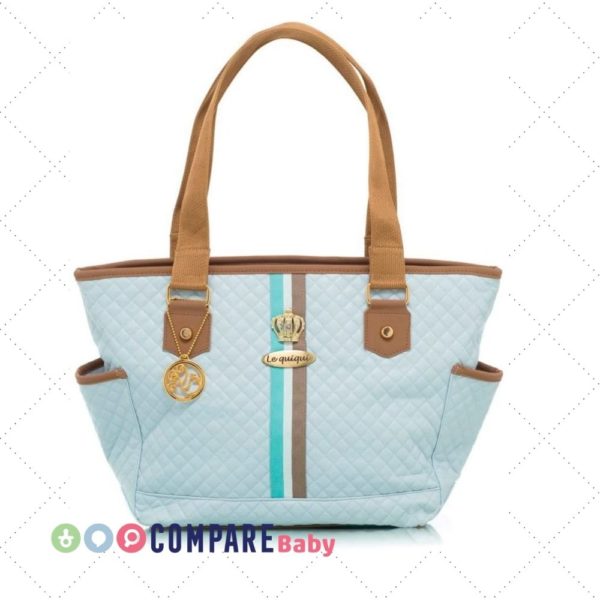 Bolsa Maternidade Monarchy Lateral, Lequiqui, Azul