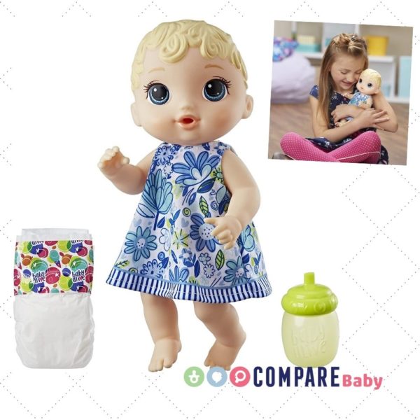 Brinquedo Boneca Baby Alive Hora do Xixi Loira