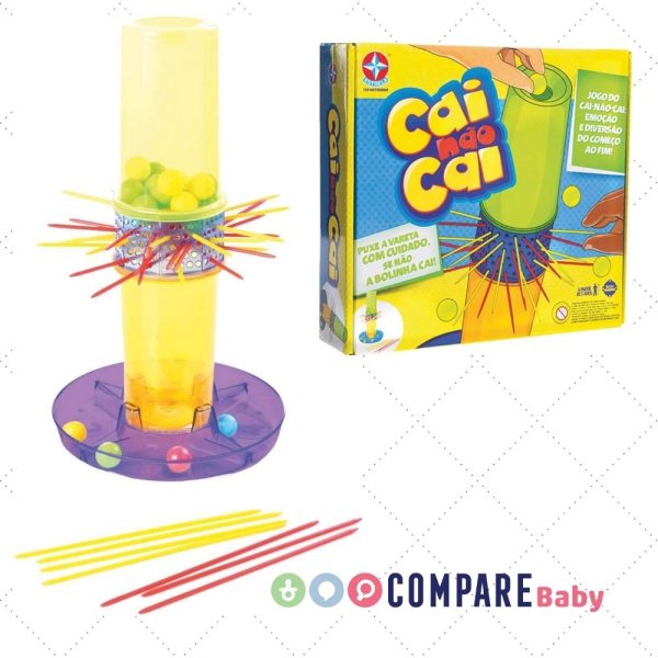 Jogo Cai Não Cai Brinquedos Estrela