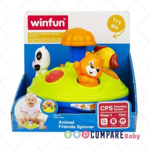 Brinquedo Gira-gira Amigos Animais, Winfun