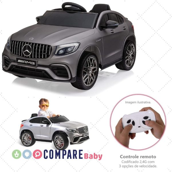 MERCEDES GLC (TITANIUM) R/C ELETRICO 12V, Bandeirante