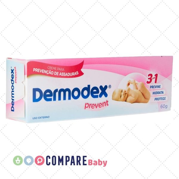 Dermodex Prevent, Creme para prevenção de assaduras, 60 g