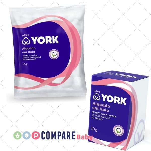 Algodão em Rolo York 50g, York