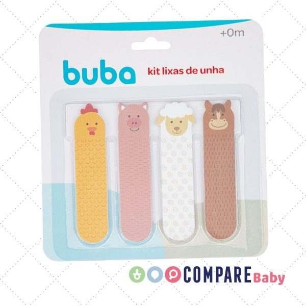 Kit lixas de unha fazendinha, Buba