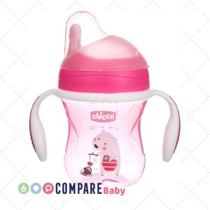 Copo Training Cup 6M+, Chicco, Rosa