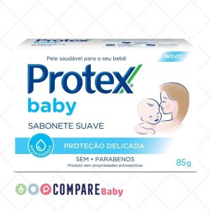 Sabonete em Barra Para Bebê Protex Baby Delicate Care 85G