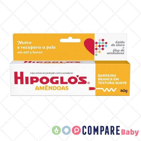 Amêndoas 40G, Hipoglós, Branco, 40 G